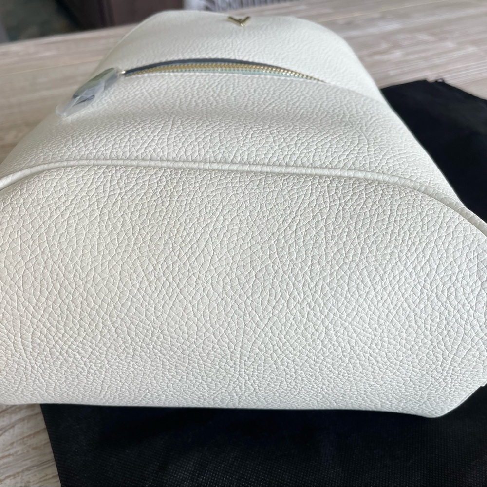 NWT Vanessa Williams Cream & Mint Backpack - Picture 9 of 14